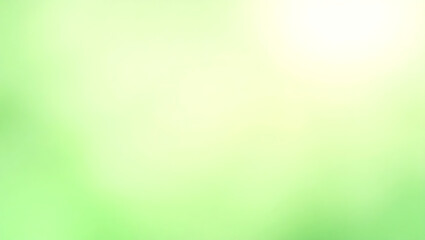 Fototapeta premium Vibrant Yellowish-Green Nature Background: Blurred Springtime Bokeh with Natural Light and Eco-Friendly Serenity