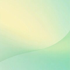 A pastel mint green and soft yellow gradient background. Featuring cool mint greens and gentle yellow with smooth transitions. Emphasizing freshness and positivity. Ideal for spring branding