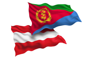 Eritrea and Austria Friendship Flags Diplomatic Relations of Two countries, Sports competition