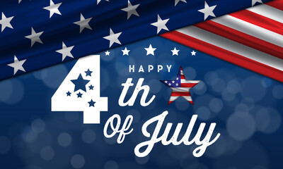 Happy 4th of July Background 