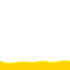 Yellow bottom border