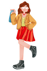 Designer 3d cartoon character style