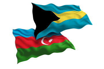 Bahamas and Azerbaijan Friendship Flags Diplomatic Relations of Two countries, Sports competition