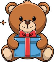 A cute panda clip art