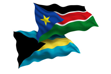 South Sudan and Bahamas Friendship Flags Diplomatic Relations of Two countries, Sports competition