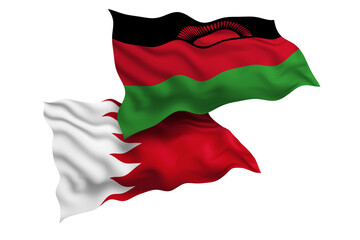 Malawi and Bahrain Friendship Flags Diplomatic Relations of Two countries, Sports competition