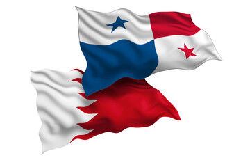 Panama and Bahrain Friendship Flags Diplomatic Relations of Two countries, Sports competition
