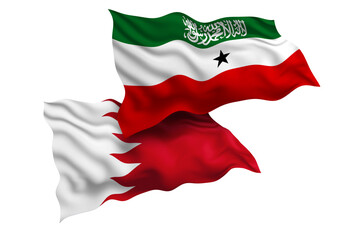 Somaliland and Bahrain Friendship Flags Diplomatic Relations of Two countries, Sports competition