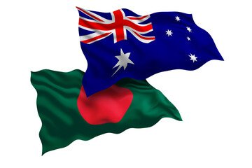 Australia and Bangladesh Friendship Flags Diplomatic Relations of Two countries, Sports competition
