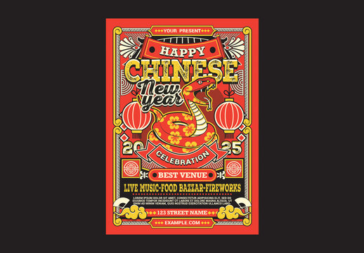Chinese New Year Flyer