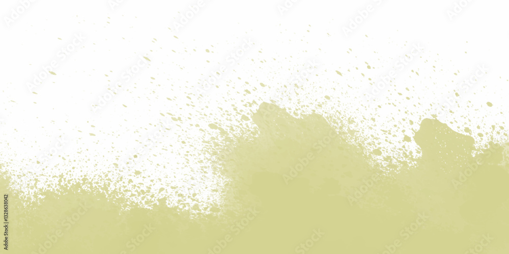 Aufkleber light green water color texture background. abstract watercolor clouds pattern in green tones. sprin