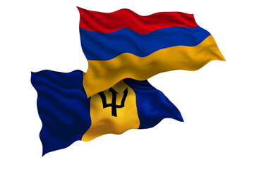 Armenia and Barbados Friendship Flags Diplomatic Relations of Two countries, Sports competition