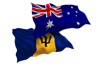 Australia and Barbados Friendship Flags Diplomatic Relations of Two countries, Sports competition