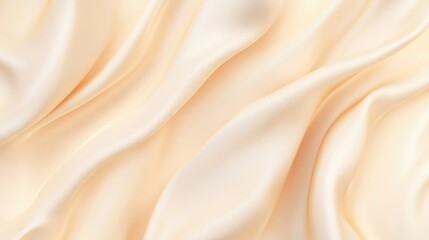 Obraz premium A smooth ivory to soft peach abstract gradient background. Featuring warm ivory tones blending into gentle peach hues. Emphasizing calm and elegance. Ideal for beauty, wellness, and lifestyle visuals