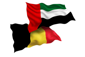 United Arab Emirates and Belgium Friendship Flags Diplomatic Relations of Two countries, Sports competition