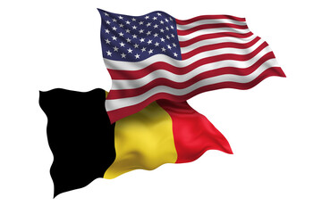 United States and Belgium Friendship Flags Diplomatic Relations of Two countries, Sports competition
