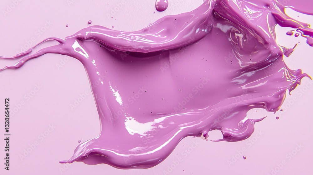 Poster dynamic violet fluid motion art abstract liquid creation studio environment close-up view