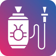 Insecticide Sprayer Vector Icon Style