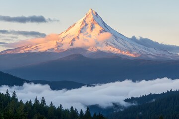 Fototapeta premium Breathtaking Nature Landscapes: Majestic Mountains, Lakes, and Forests
