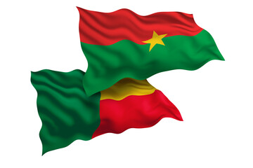 Burkina Faso and Benin Friendship Flags Diplomatic Relations of Two countries, Sports competition