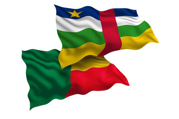 Central African Republic and Benin Friendship Flags Diplomatic Relations of Two countries, Sports competition