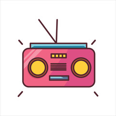 Classic Style FM Radio with Retro Vintage Design