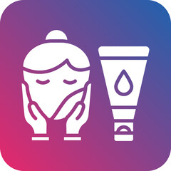 Face Scrub Vector Icon Style