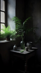 Soft Light on Greenery