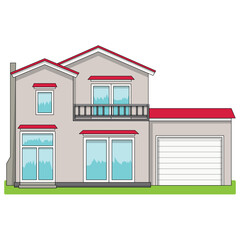 The Illustration of House