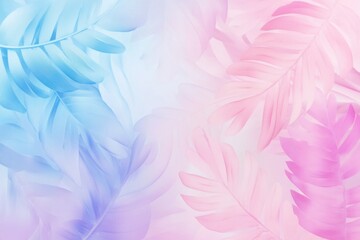 Obraz premium A soft pink and blue gradient background. Featuring soft pink hues merging into light blue. Emphasizing calm and peacefulness. Ideal for gentle and soothing designs