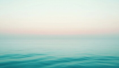 Obraz premium A soft teal and pale pink gradient background. Featuring soft teal hues merging into light pink. Emphasizing warmth and calmness. Ideal for minimalist and calming visuals