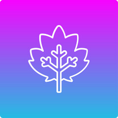 Obraz premium Autumn Tree Icon