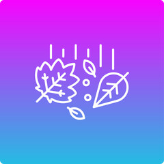 Leaves Falling Icon