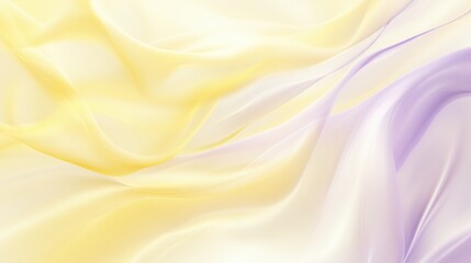 Obraz premium A soft yellow and lavender gradient background. Featuring gentle yellows and soft lavenders with smooth transitions. Emphasizing calm and positivity. Ideal for wellness and beauty visuals