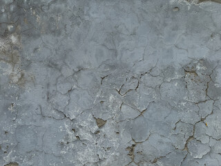 Old Grey Dilapidated Wall Texture Structure Background