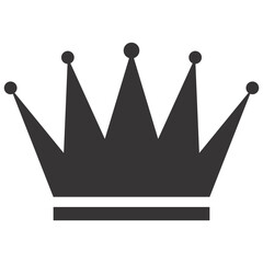 Royal Crown Vector Icon Illustration