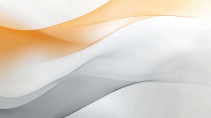 Obraz premium A warm amber and light gray gradient background. Featuring rich ambers, soft grays, and subtle whites with smooth transitions. Emphasizing warmth and balance. Ideal for corporate and branding visuals
