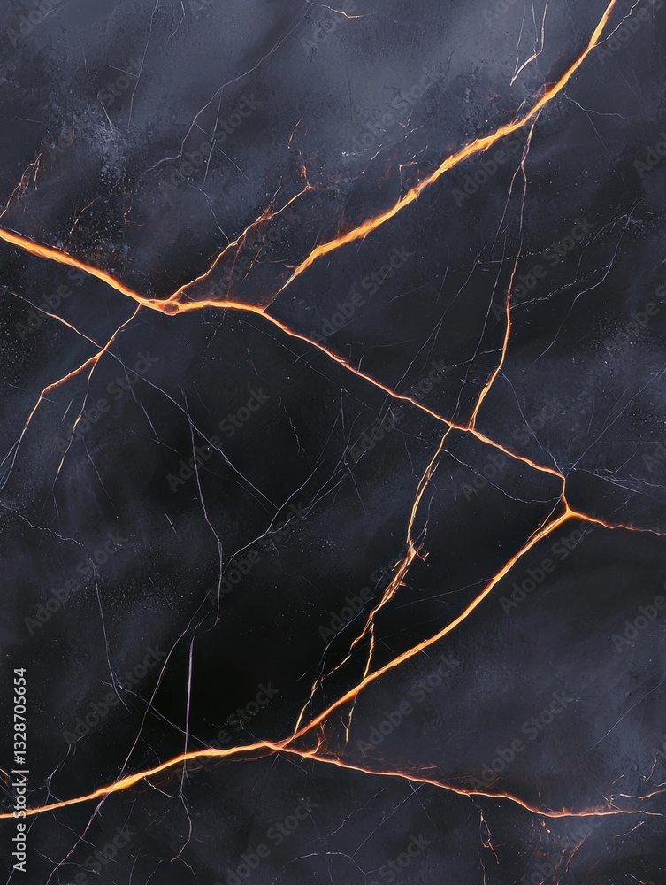 Poster abstract background with a black marble texture. the marble has a rough, uneven surface with cracks 