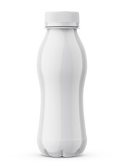 Dairy bottle mockup