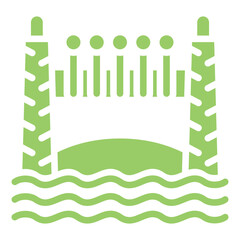 Vector Design Bridge Icon Style