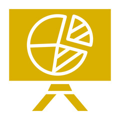 Vector Design Pie Chart Icon Style