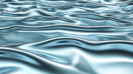 Fototapeta premium Dynamic blue wave background, abstract flowing design for modern websites and social media