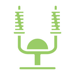 Vector Design Wedding Candle Icon Style