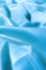 Shiny Blue Fabric Texture – Elegant Abstract Background