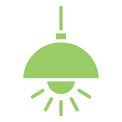 Vector Design Lamp Icon Style