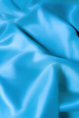 Shiny Blue Fabric Texture – Elegant Abstract Background
