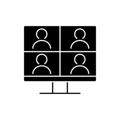 Team vector icon. Teamwork illustration sign. Development symbol. Progress  logo. 