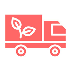 Green Transportation Vector Design Icon Style