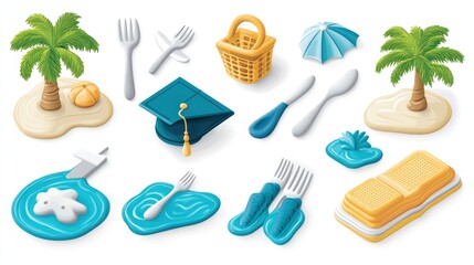 Island Picnic Supplies & Graduation