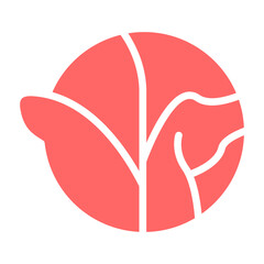 Brussels Sprouts Vector Design Icon Style